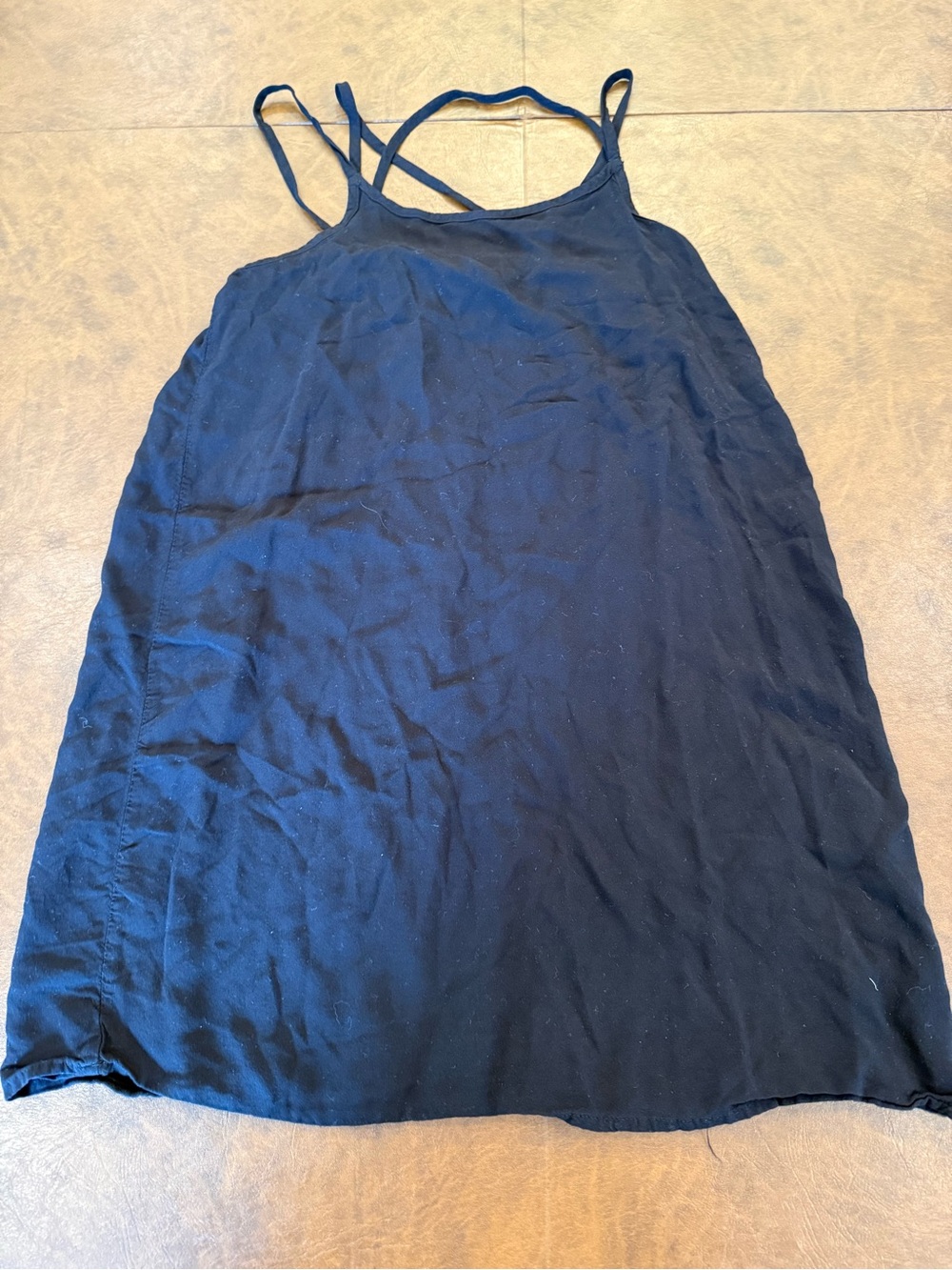 Children’s Place Black Strappy Dress Girls Youth Size 10/12